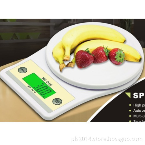 Digital Multifunction Food Kitchen Scale with Big LCD Backlight
